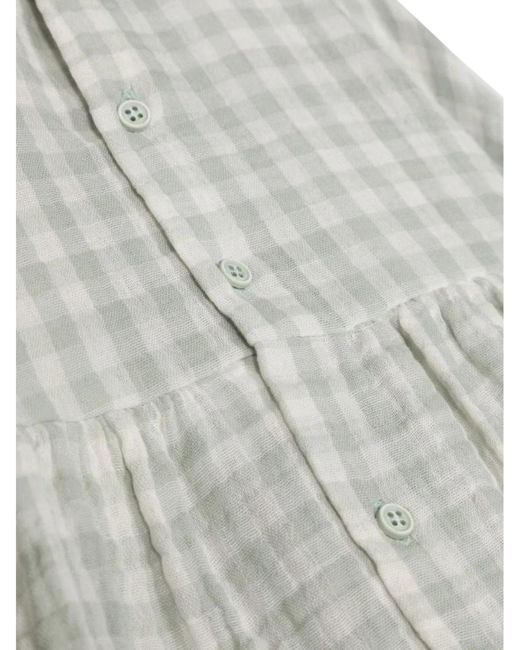 Teddy & Minou Gray Teddy & Minou Checkered Dress