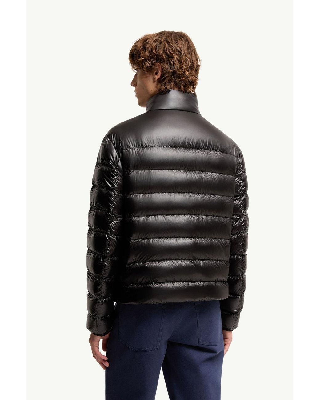 Moncler Black Sergesta Packable Short Down Jacket for men