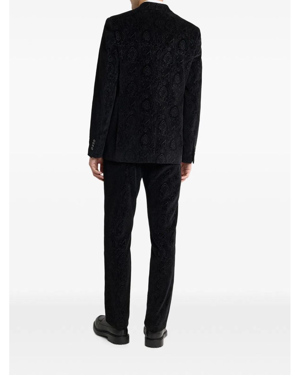 Etro Black Single-Breasted Jacket for men