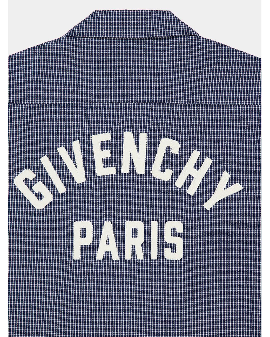 Givenchy Blue Cotton Bowling Shirt