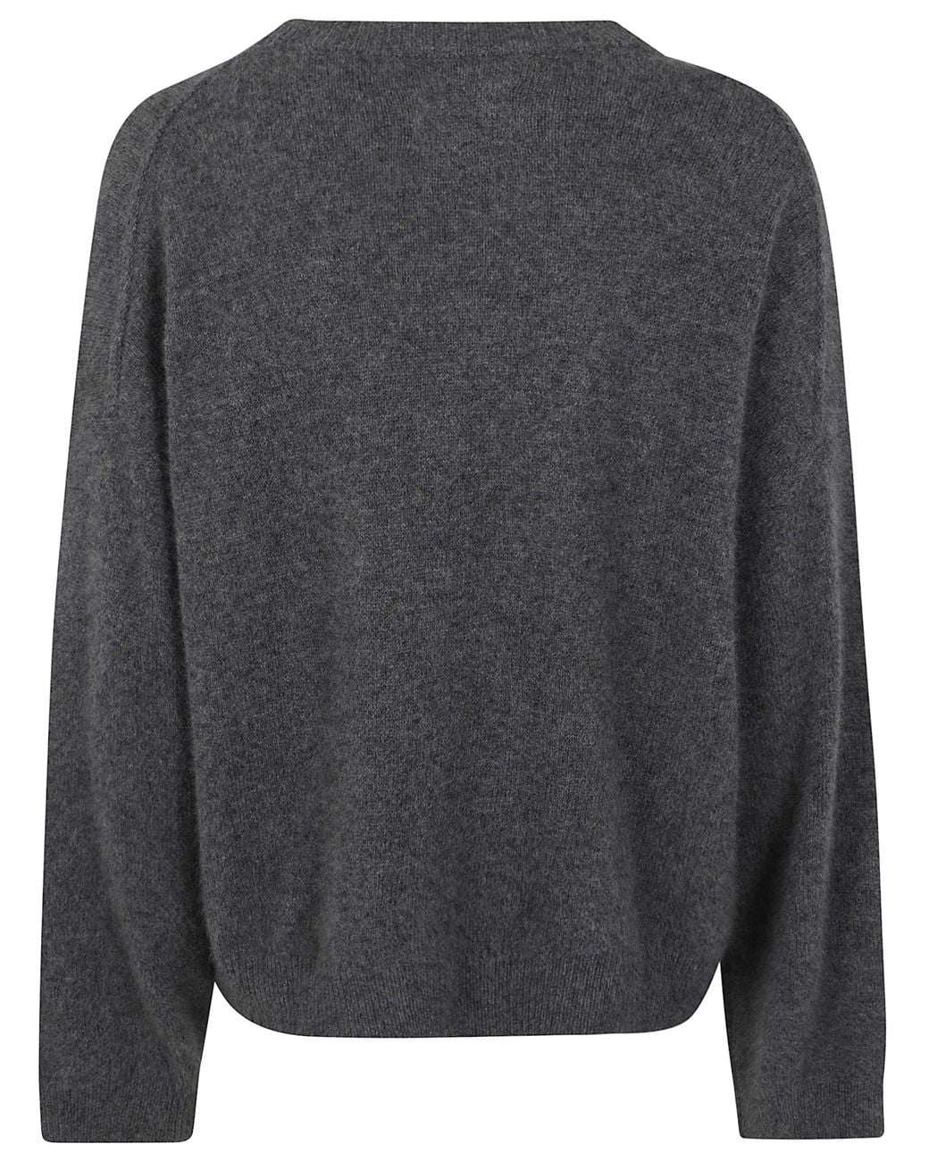 Loulou de Saison Gray "Tristan Lds" Crewneck Sweater