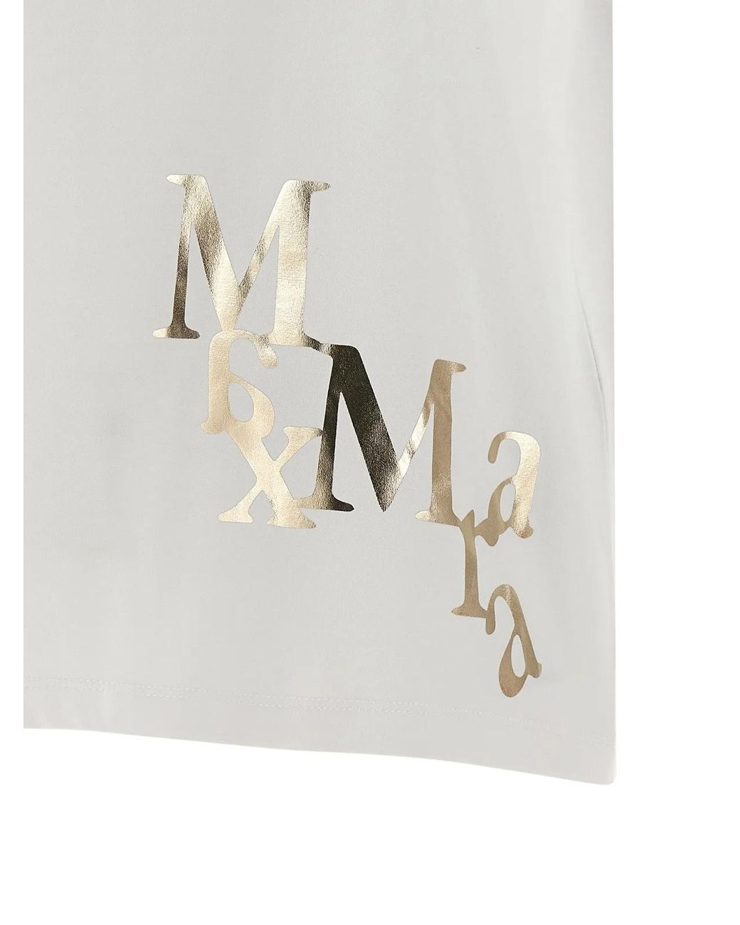 Max Mara White Max Mara 'S 'Smmedile' T-Shirt