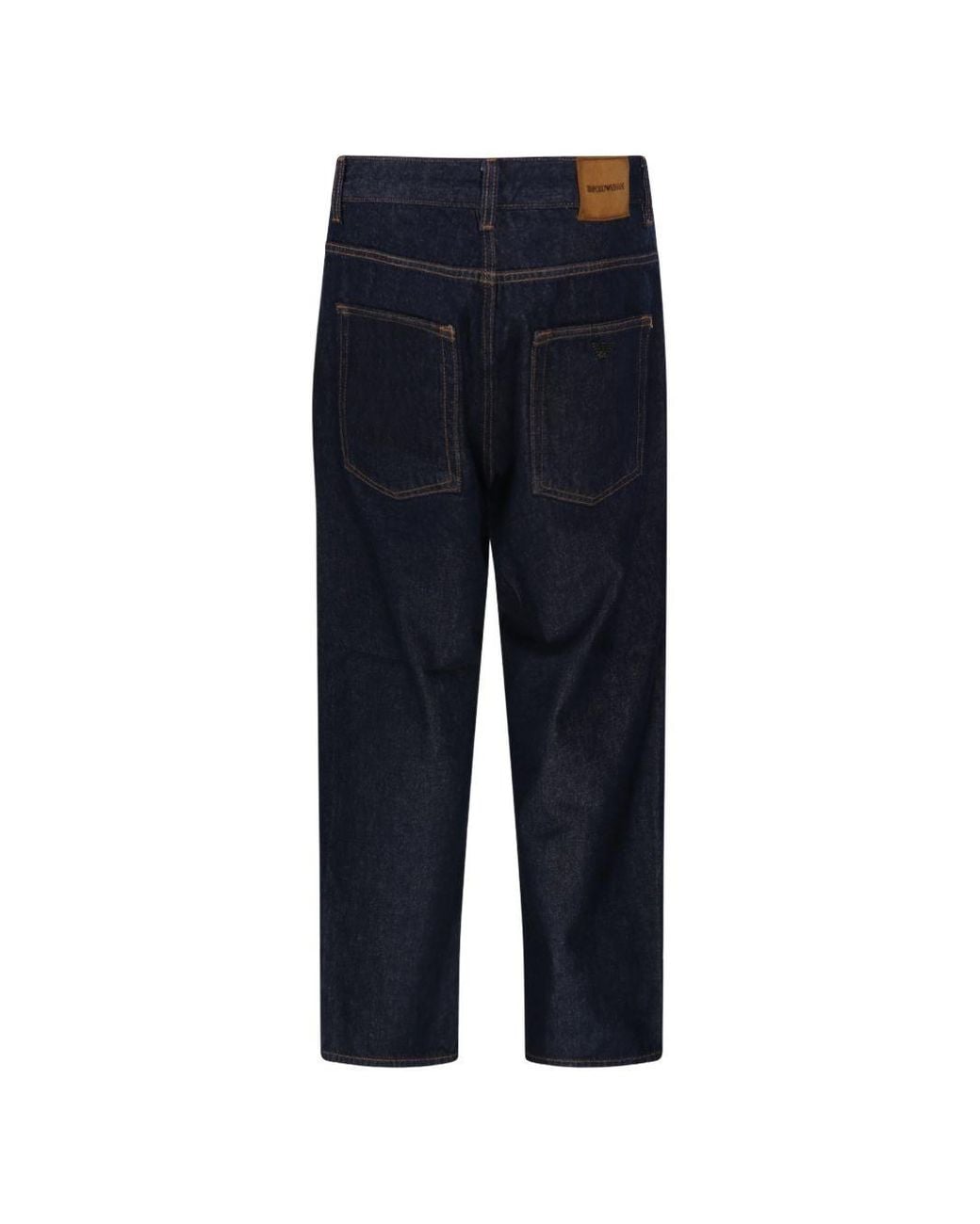 Emporio Armani Blue Denim Cotton Jeans for men