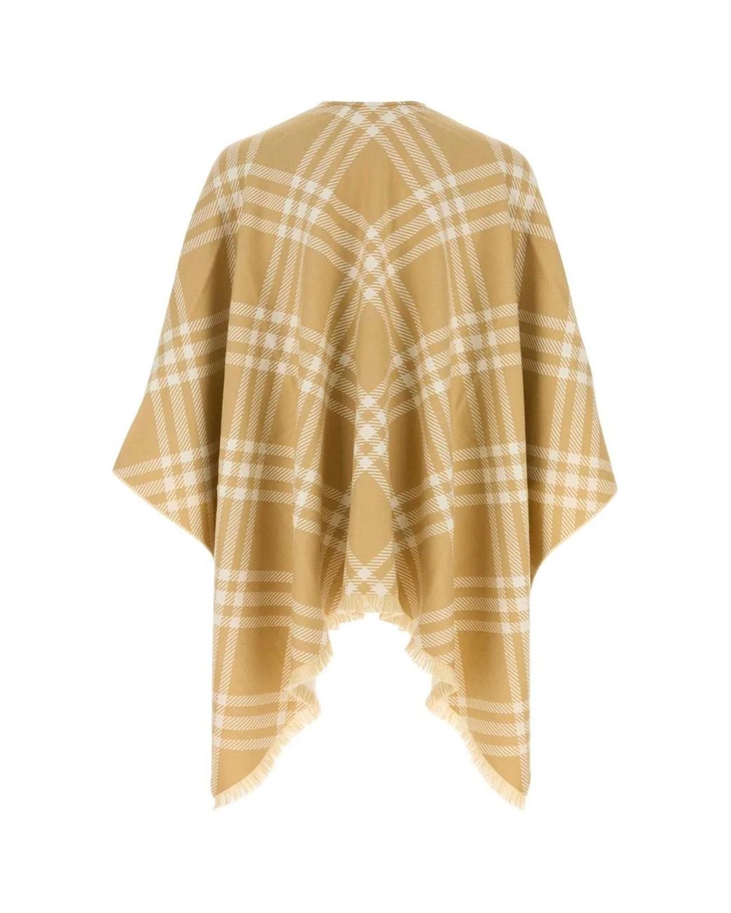 Burberry Natural A:St Lwt Tribar Chk Cape:176621:A2021