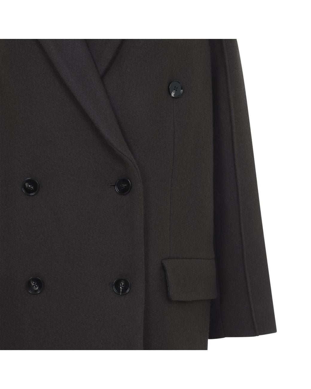 Co. Black Oversized Double Breast At