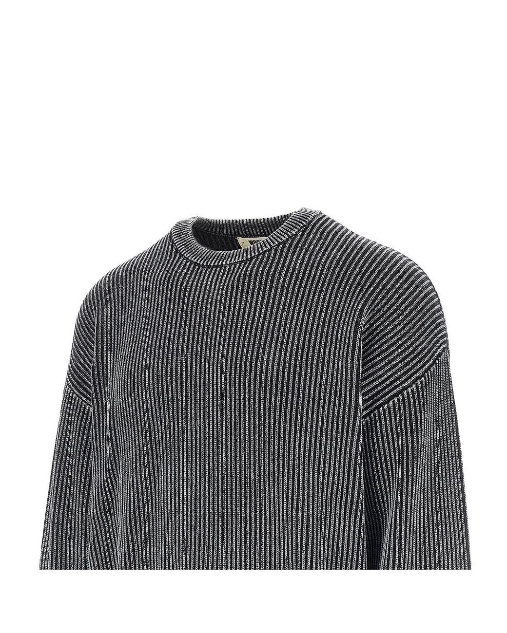 Woodbird Gray Wbsake Cotton Sweater for men