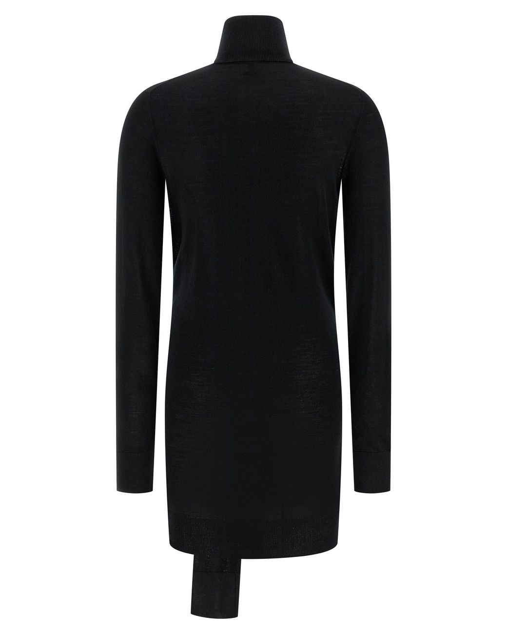 Totême  Black 'Double-Sleeve' Turtleneck Sweater