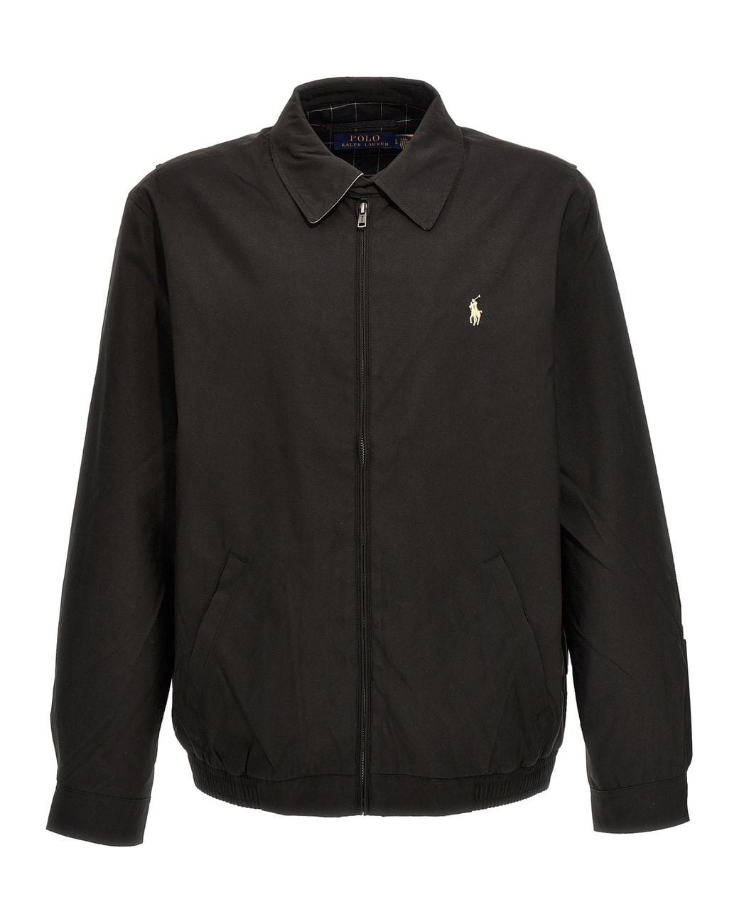 Polo Ralph Lauren Black Logo Jacket for men