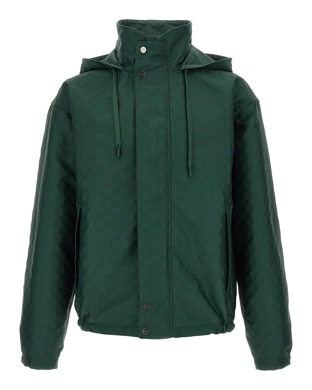 Gucci Green Reversible Ripstop Cotton Jacket for men