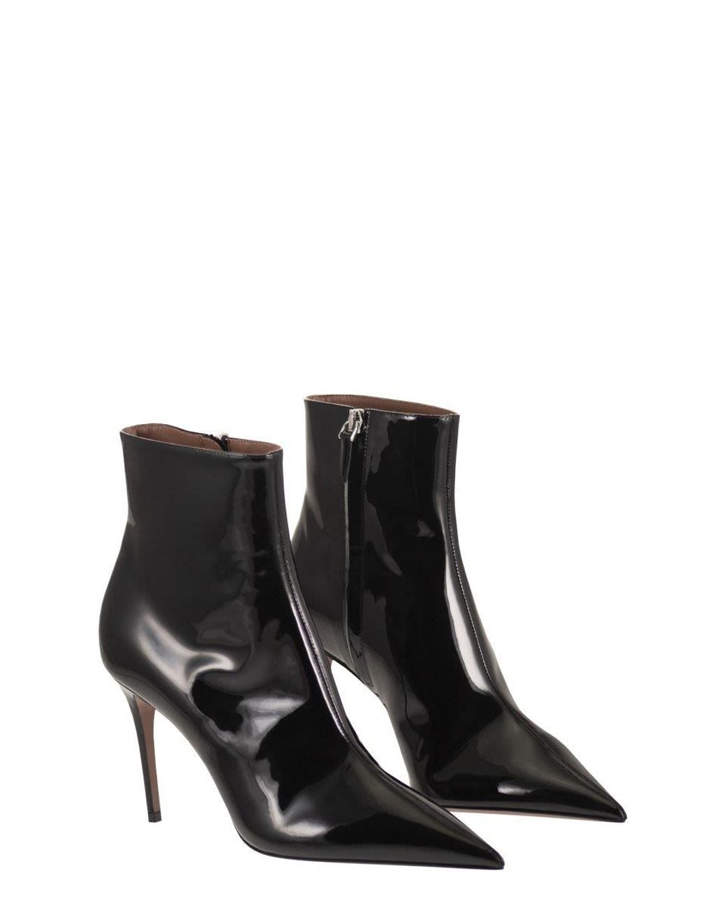 Paris Texas Black Vera Ankle Boot 85