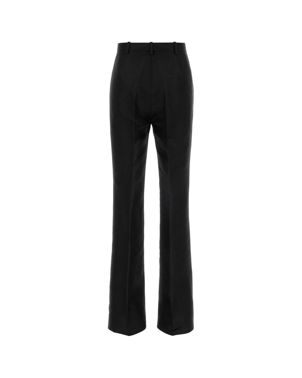 Gucci Black Silk Faille Pants