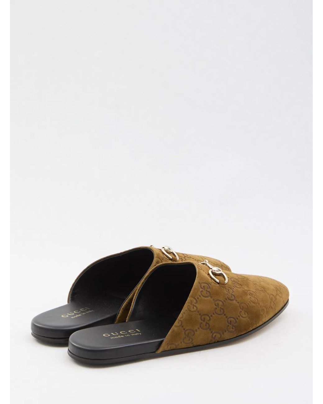 Gucci Brown Loafers With Horsebit