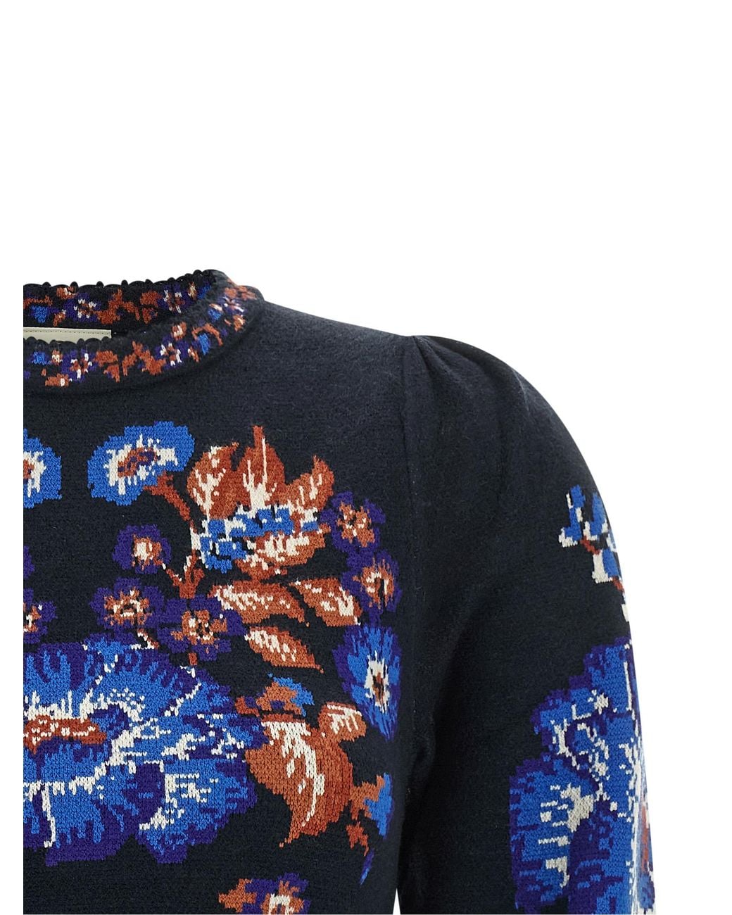 Farm Rio Blue 'Bow Garden' Top