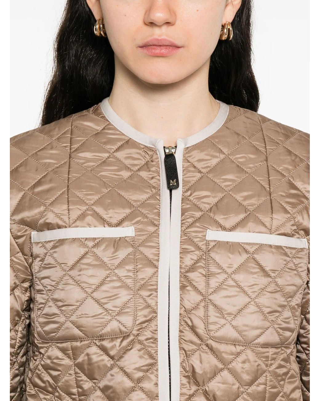 Max Mara Natural Honey Polyester Camel Hair Celeste