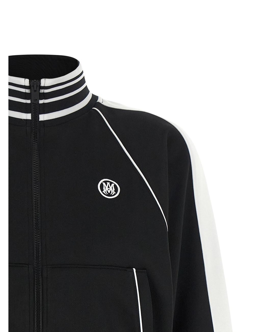 Amiri Black 'Track Jacket' Sweatshirt