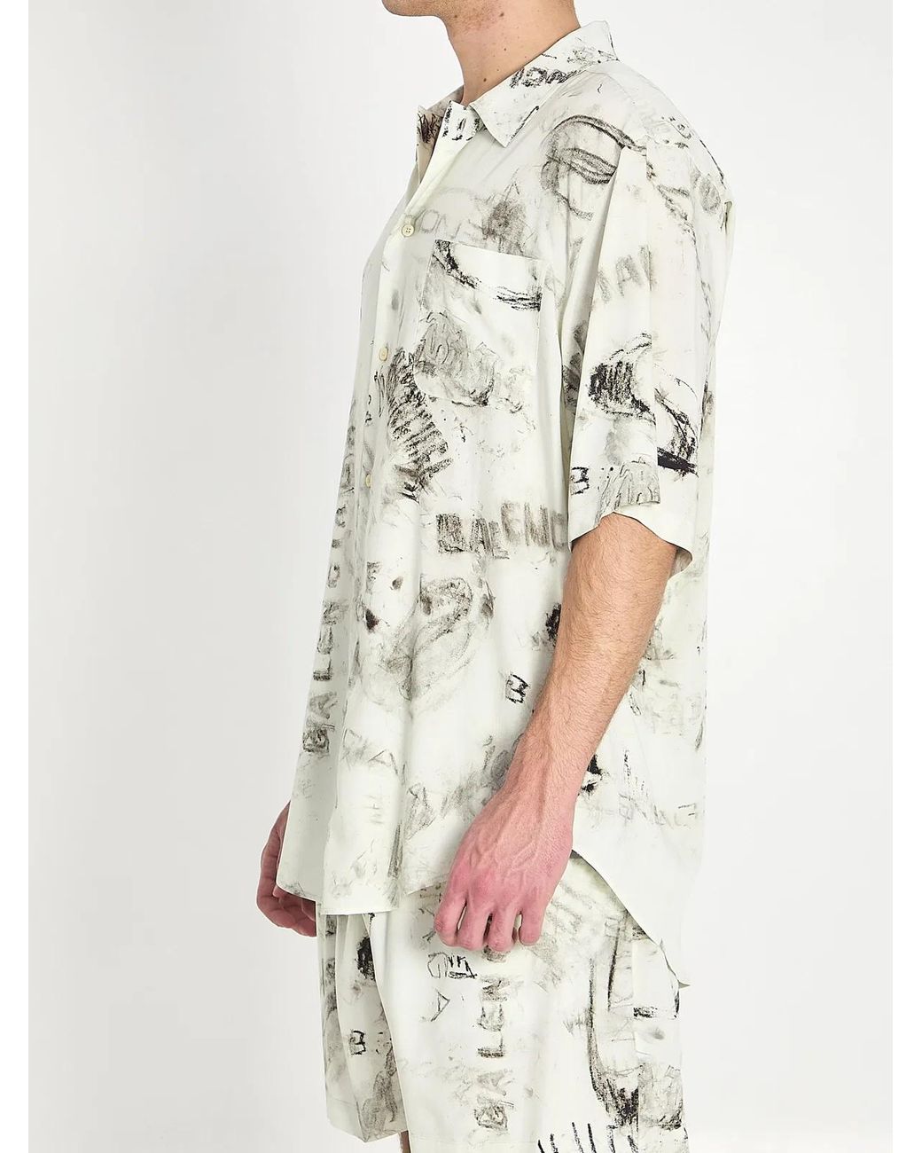Balenciaga White Sleepwear Top for men
