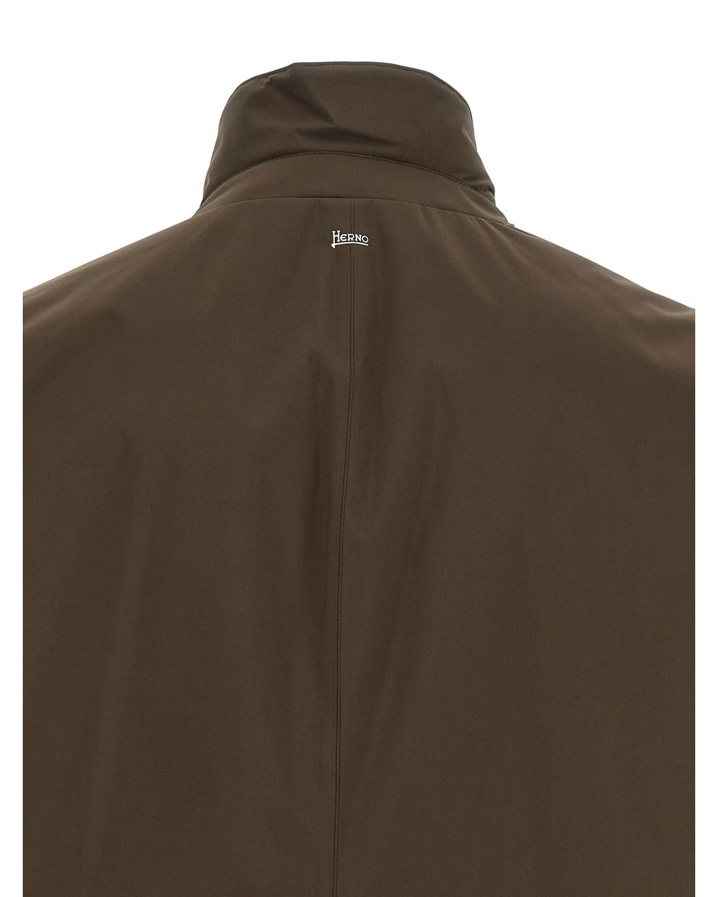 Herno Green Bib Insert Jacket for men
