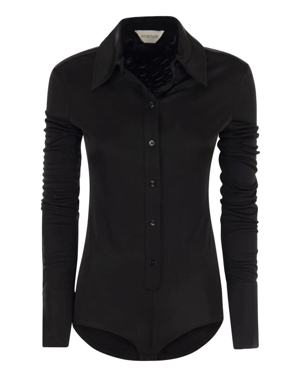 Max Mara Black Pera Body Shirt