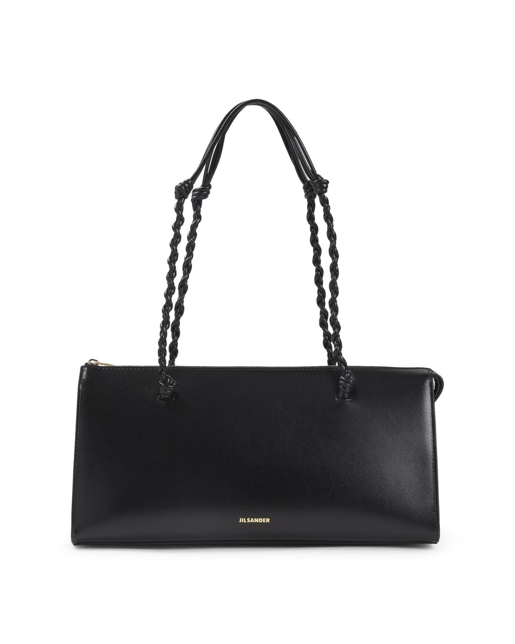 Jil Sander Black Tangle Shoulder Bag