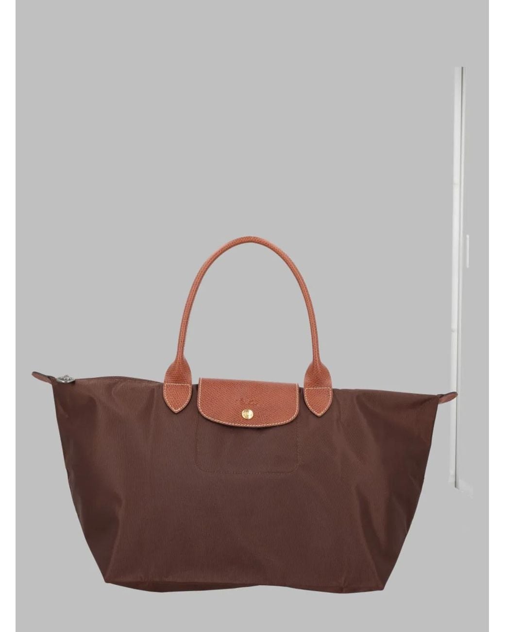 Longchamp Brown Shoulder Bag Le Pliage Original Polyamide
