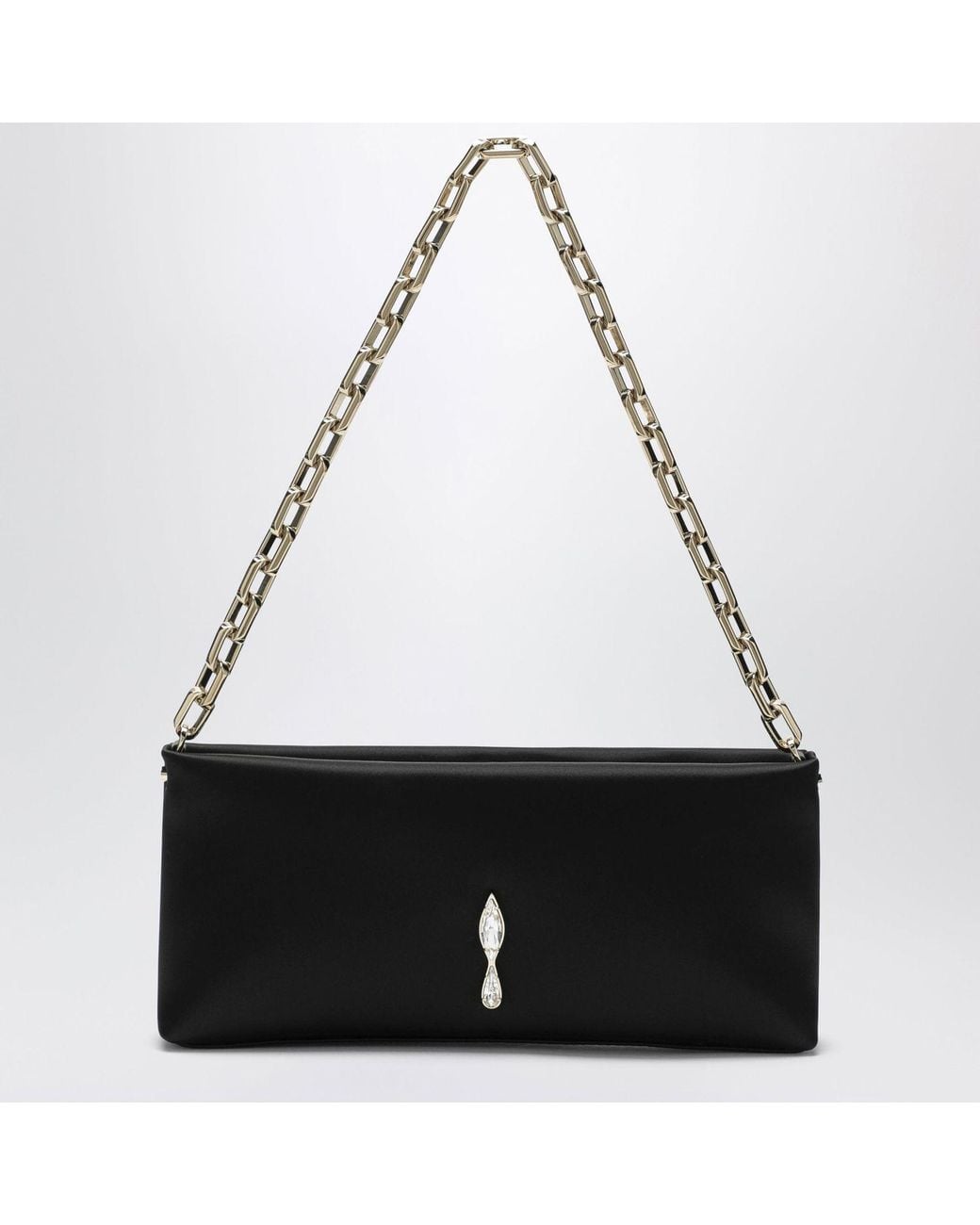 Christian Louboutin Black Maykimay Clutch Bag