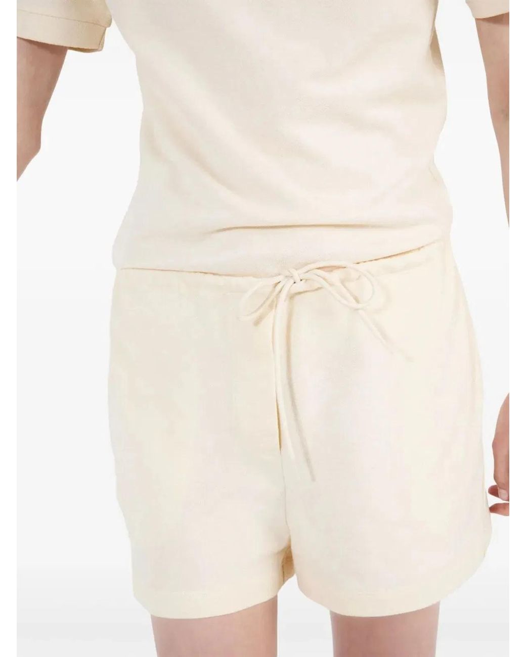 Prada Natural Cotton Shorts