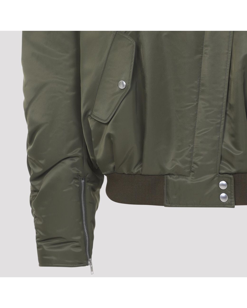 Céline Green Kaki Bomber Jacket for men