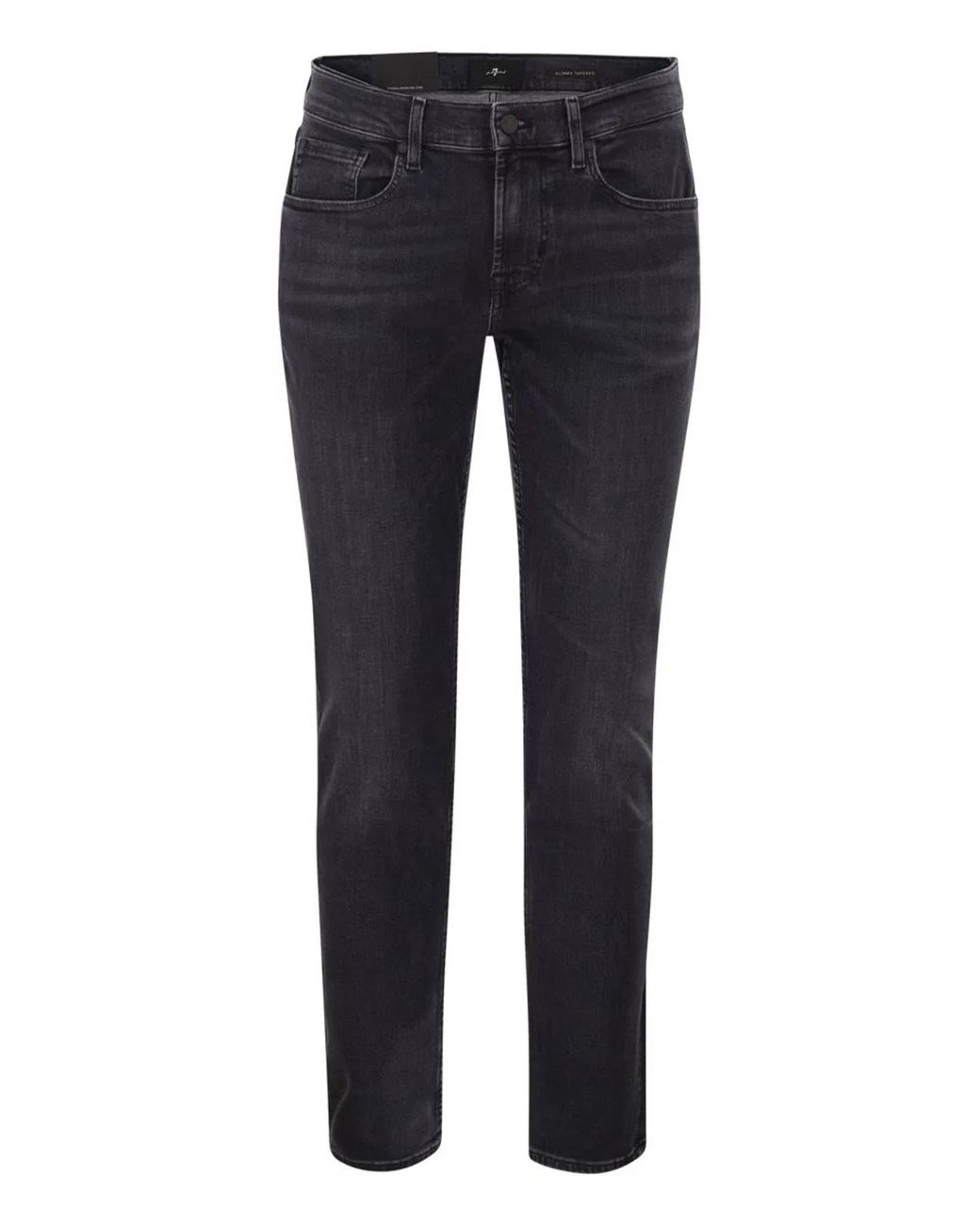 7 For All Mankind Blue Slimmy Tapered Jeans for men