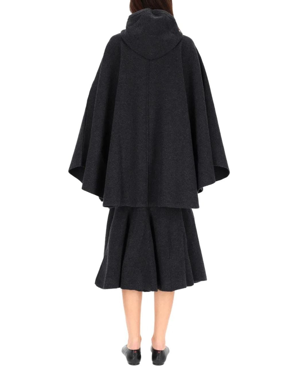 Bottega Veneta Black Cashmere Coat