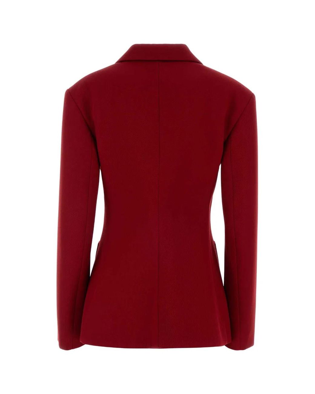 Loewe Red Wool Blend Blazer