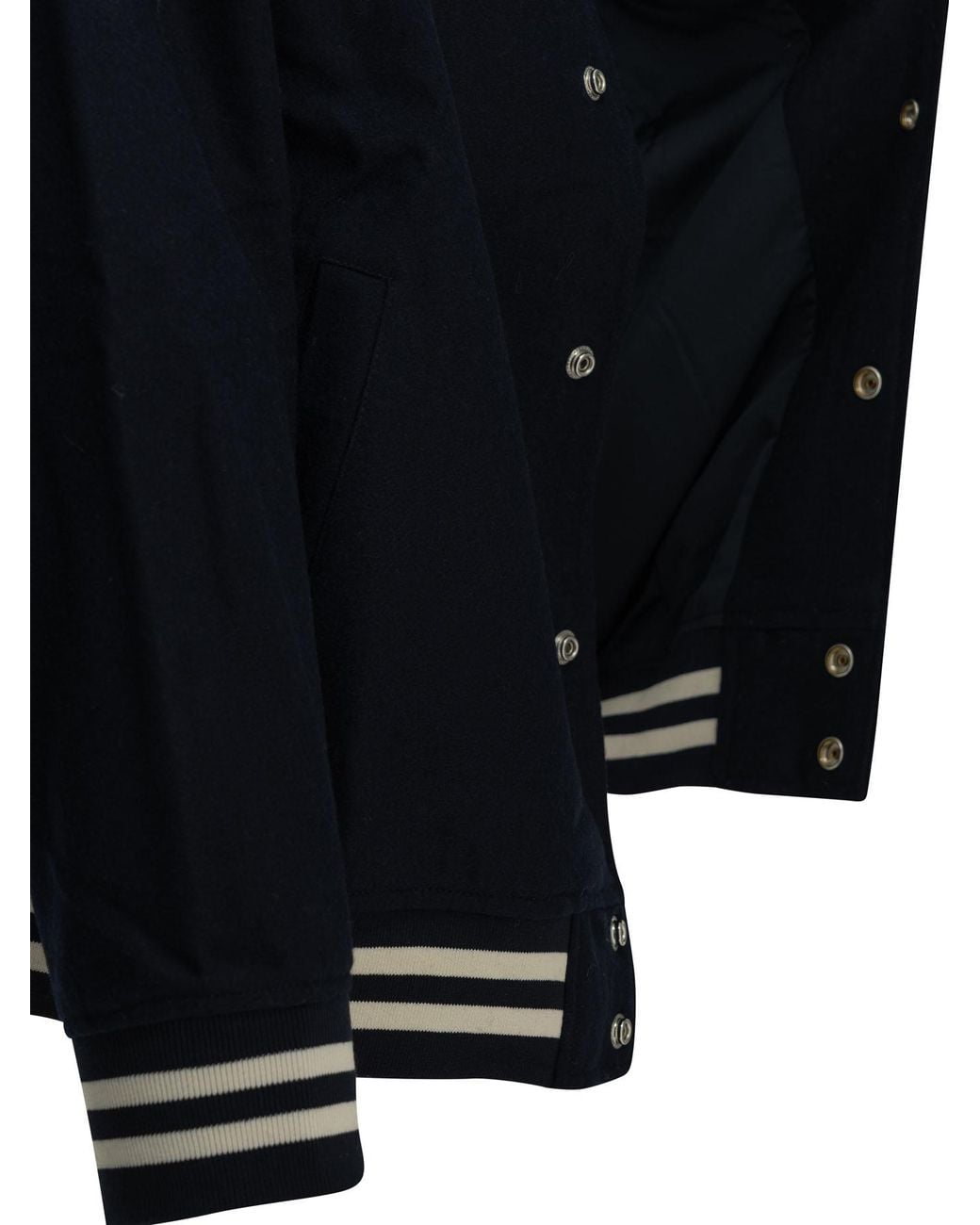 Autry Blue "Varsity College" Bomber Jacket for men