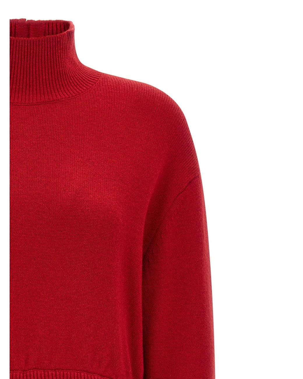 Polo Ralph Lauren Red High Neck Dress