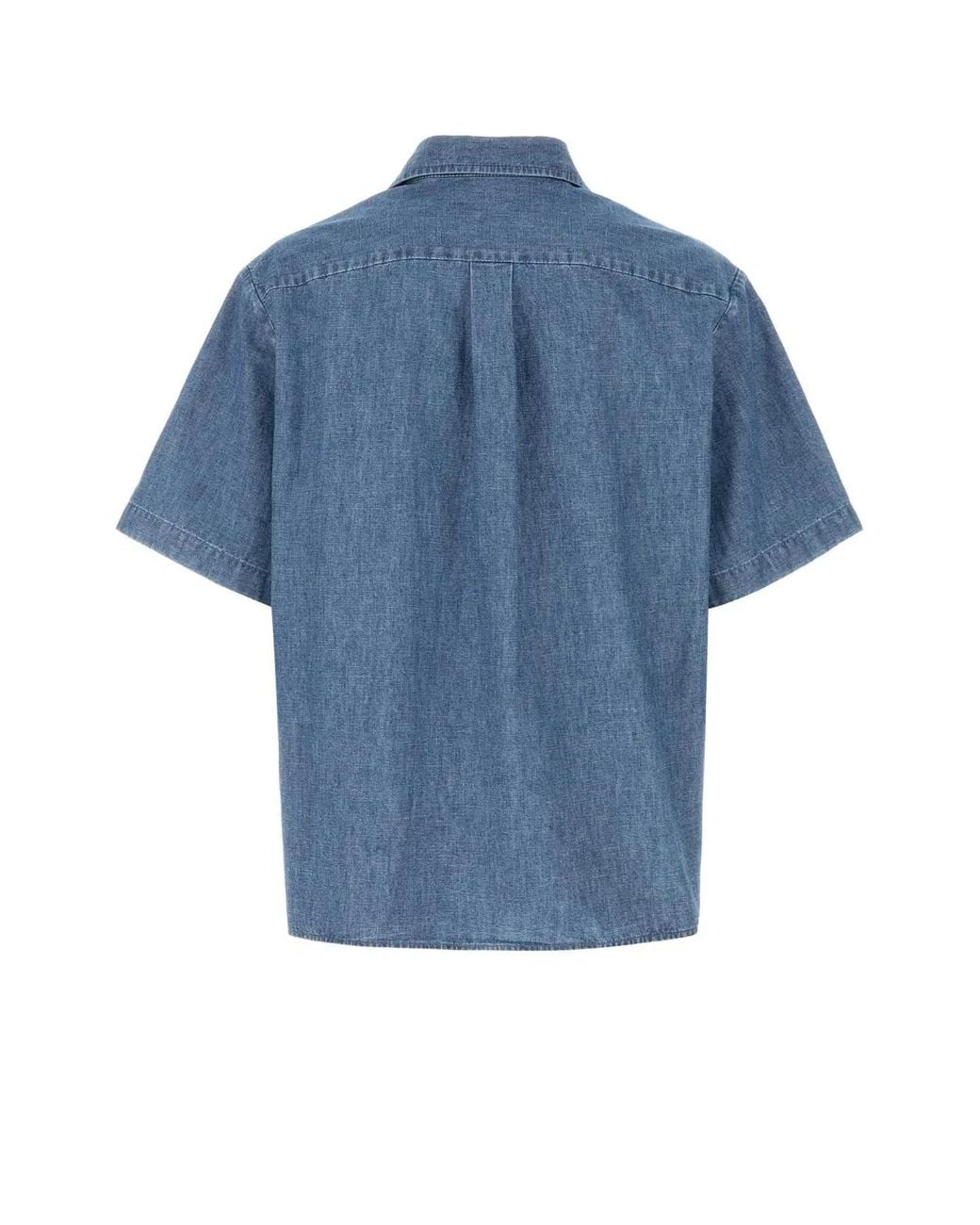 Valentino Garavani Blue Denim Shirt for men