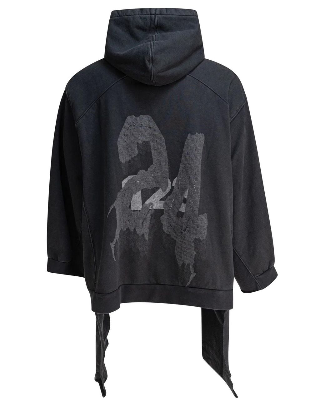 RRR123 Black Cotton Sweatshirt for men