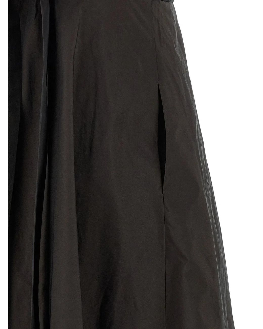 Pinko Black Maxi Dress With Bodice