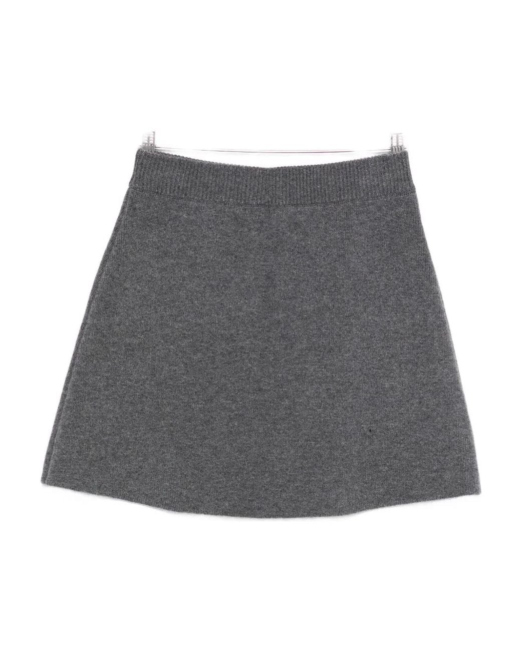 Lisa Yang Gray Clare Skirt