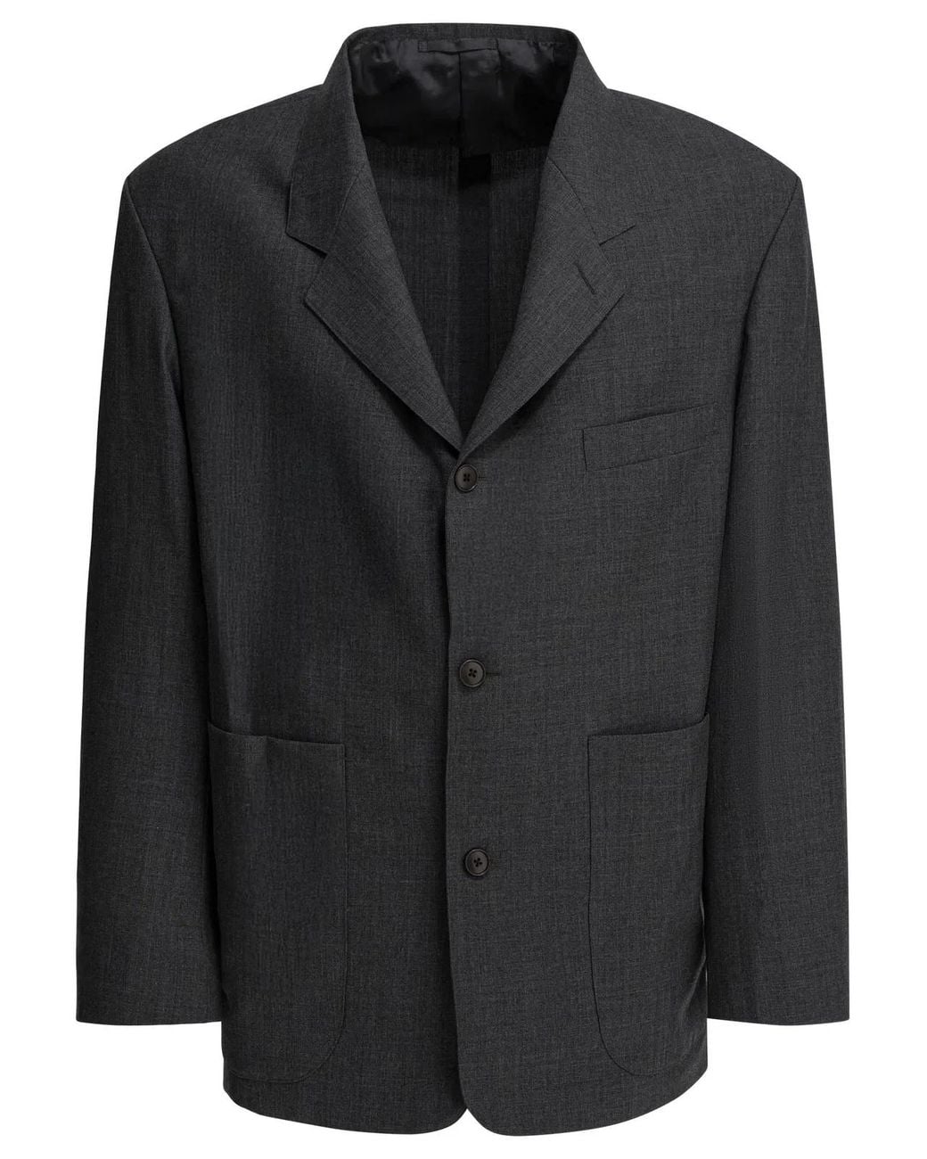 Beams Plus Black Wool Jacket for men