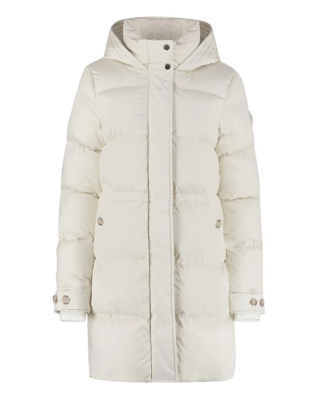 Woolrich White Alsea Puffer Parka