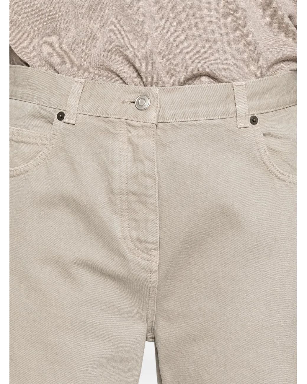 The Row White Finbar Jeans