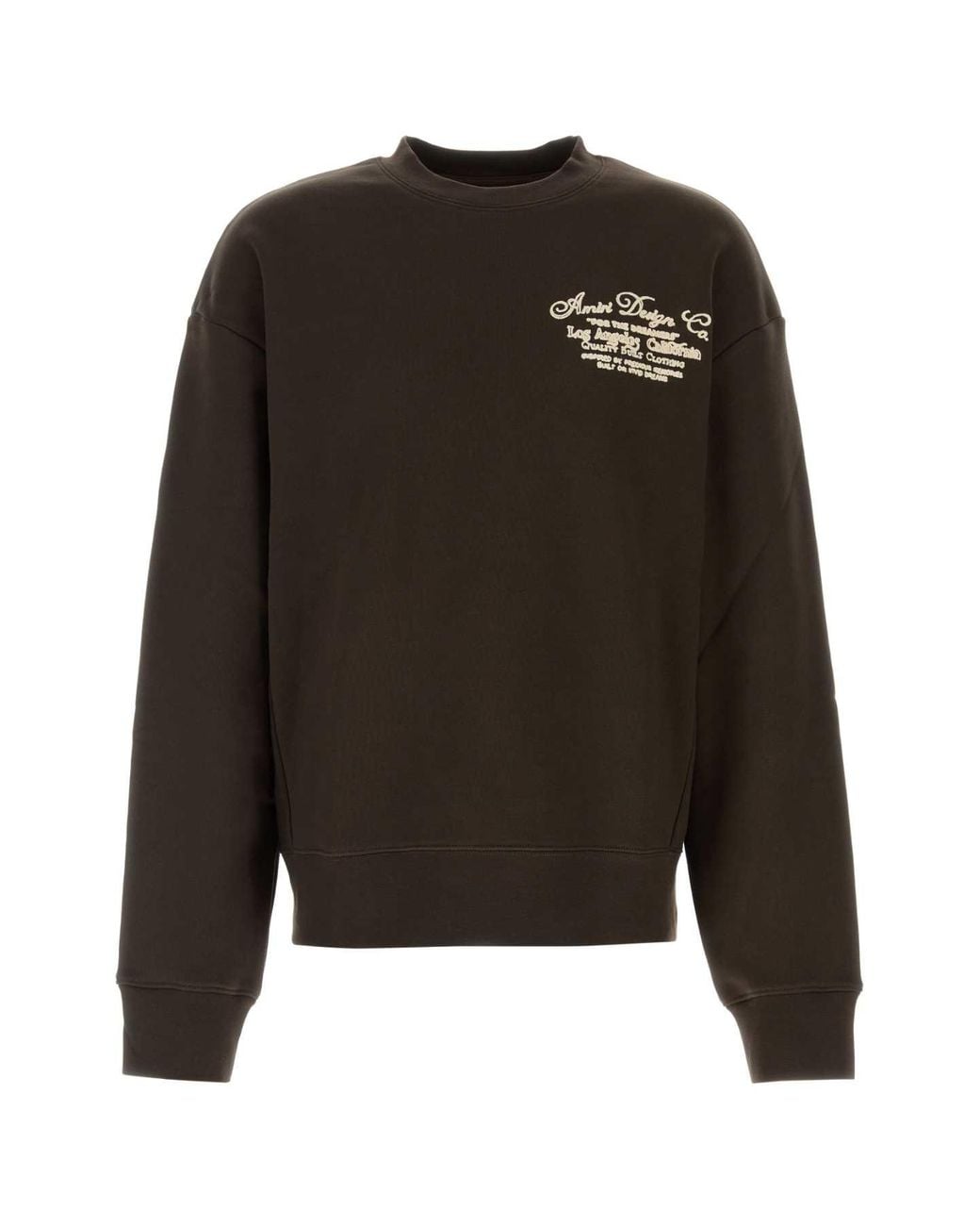 Amiri Black 100% Cotton Sweatshirt for men
