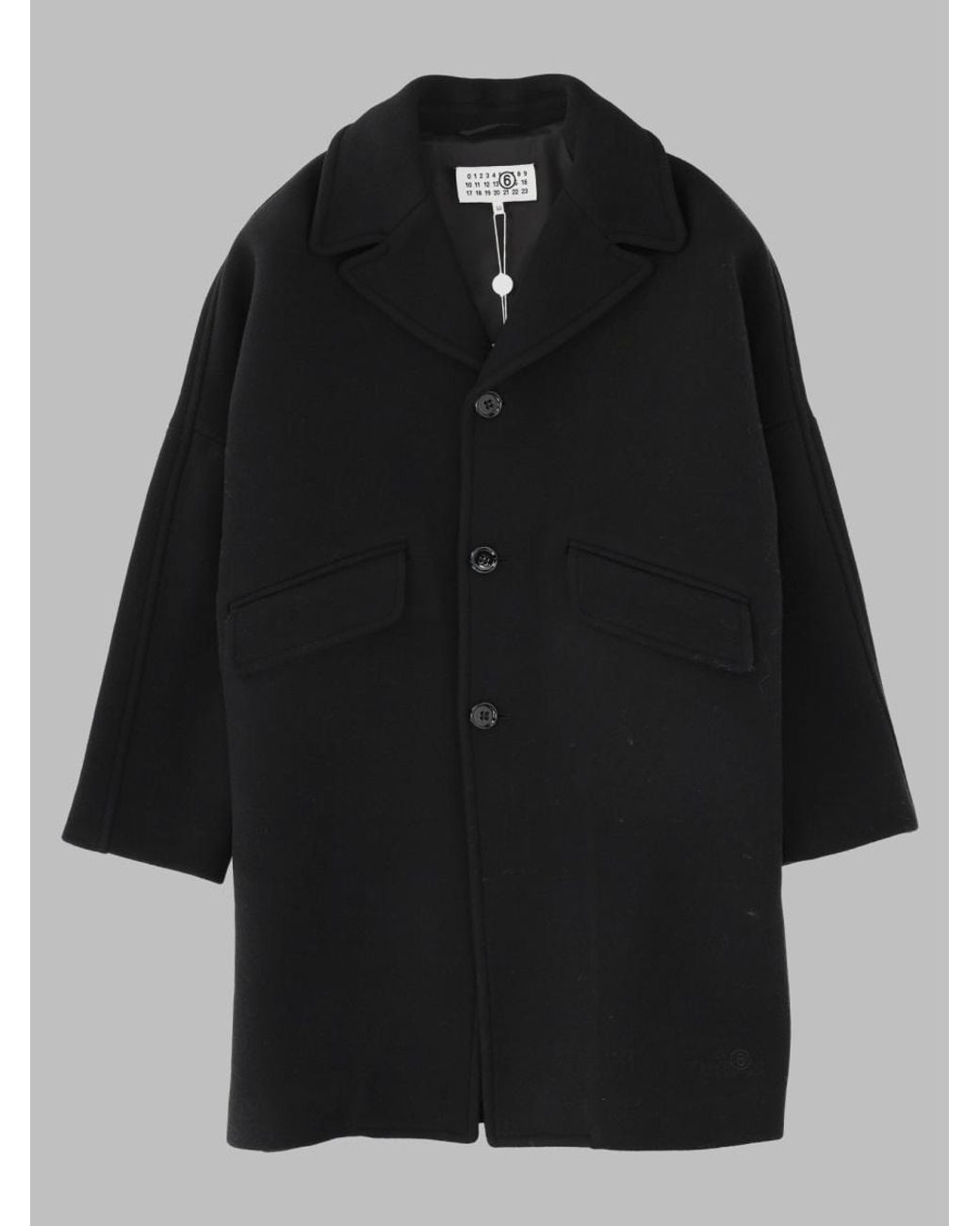 MM6 by Maison Margiela Black Giacca
