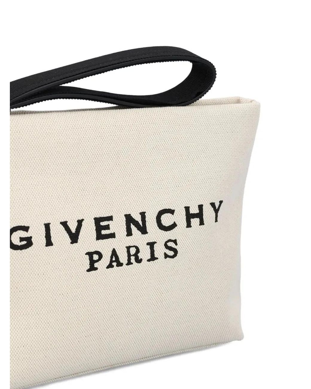 Givenchy Natural Logo Cotton Pouch