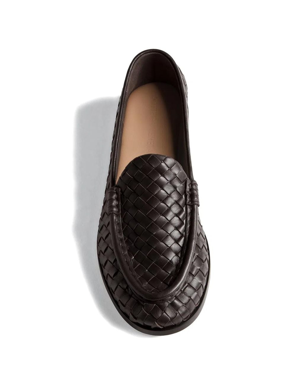 Bottega Veneta Black Silenzio Intrecciato Loafers