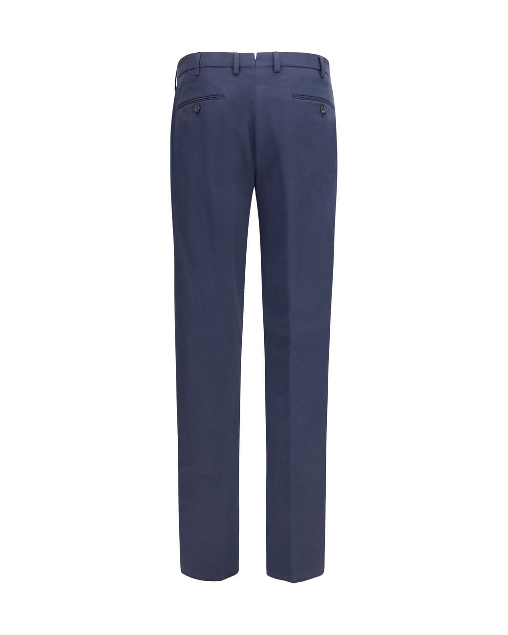 Loro Piana Blue Cotton Pants for men