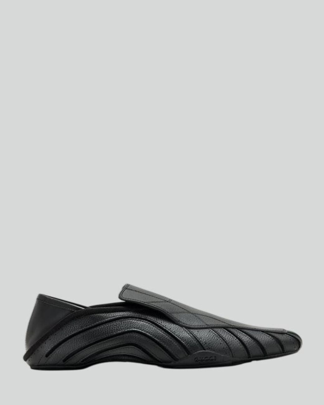 Gucci Black Slip-On Sneakers for men