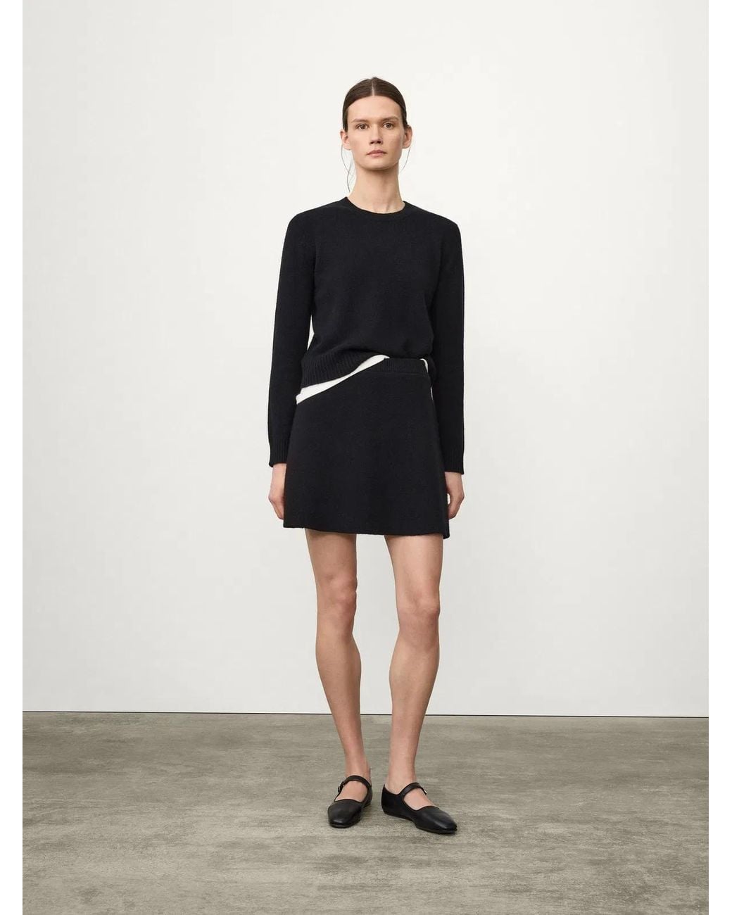 Lisa Yang Black Clare Skirt