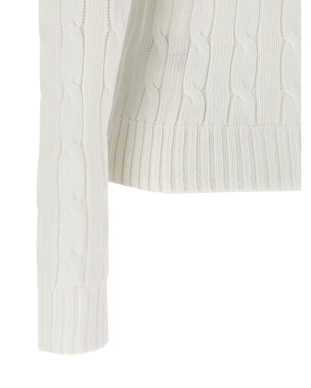 Polo Ralph Lauren White 'Julianna' Sweater