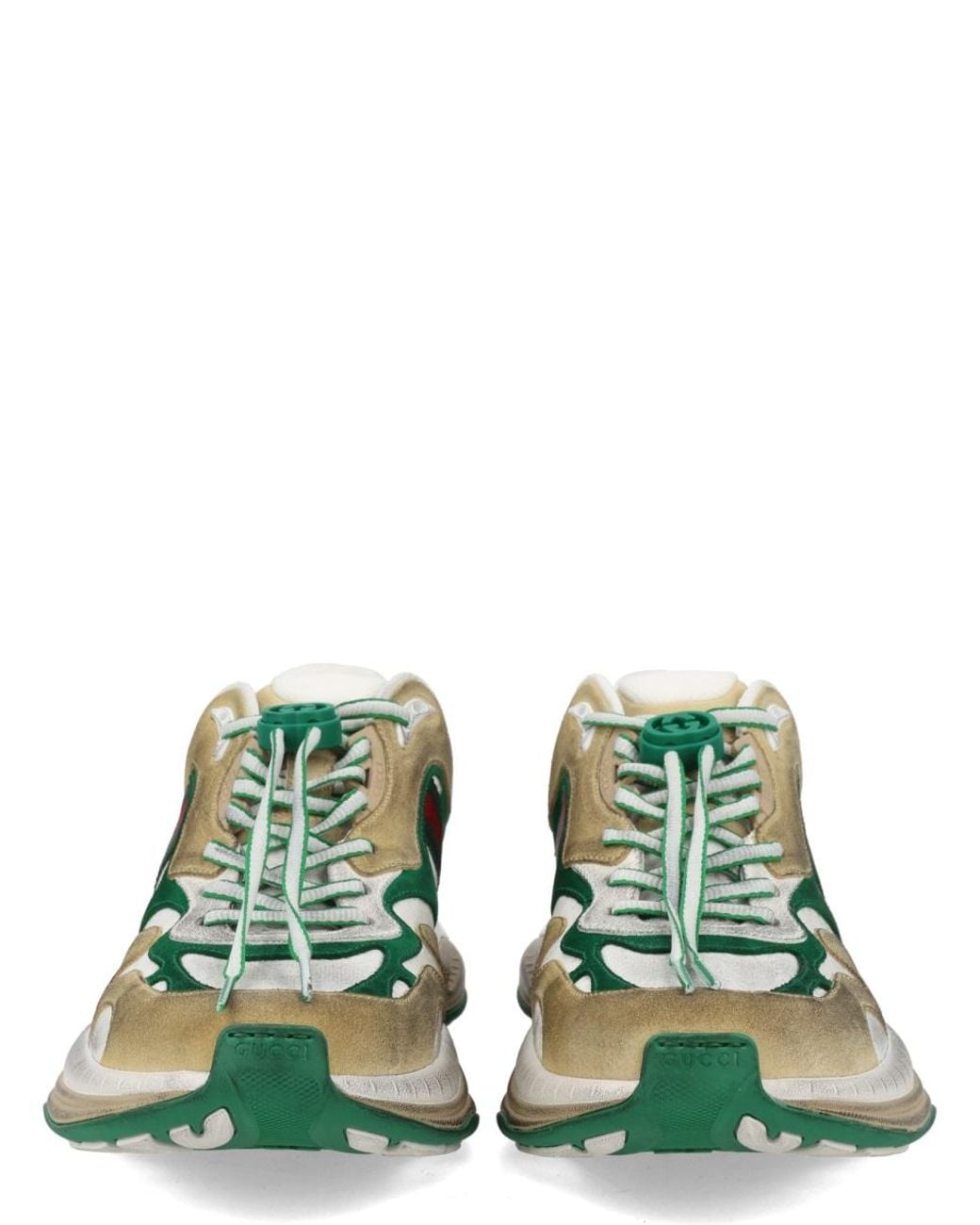 Gucci Green Suede Sneaker for men