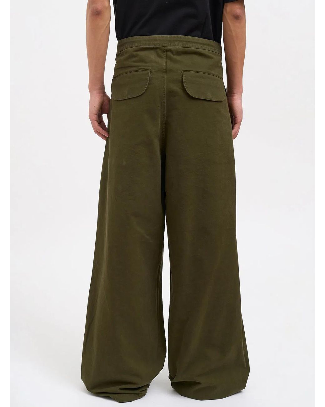 Entire studios Green Barren Cargo Pants Pine for men