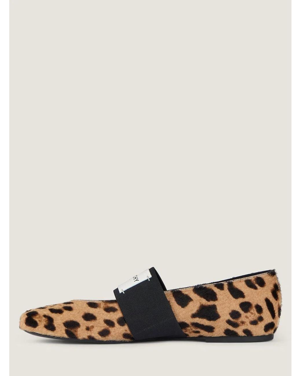 Givenchy White Sliced ?Square Ballerinas